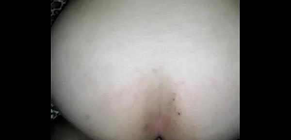  Pawg wife taking a fat cock doggy style